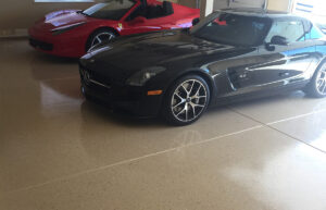 Epoxy garage flooring