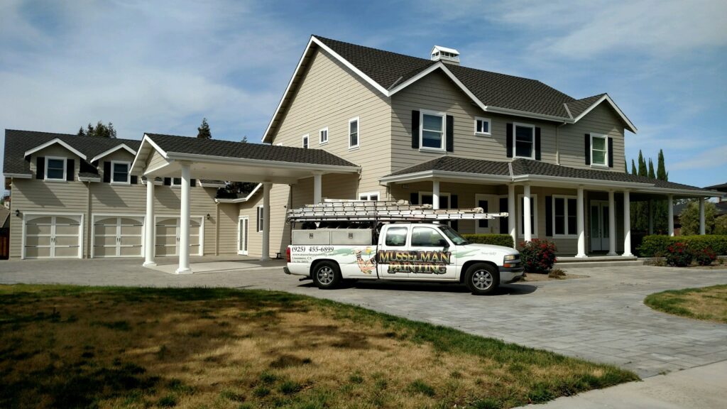 Residential exterior painting